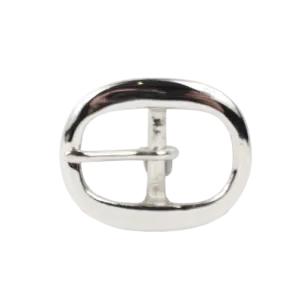 1 Inch 25mm Silver Oval Belt Buckle