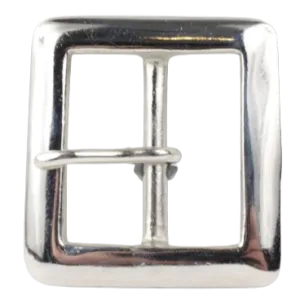 2 Inch 50mm Silver Square Belt Buckle