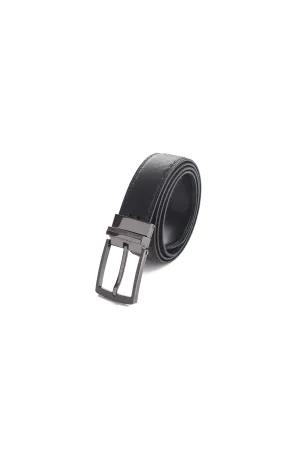 35mm Black Textured Needle Buckle [Without Strap]