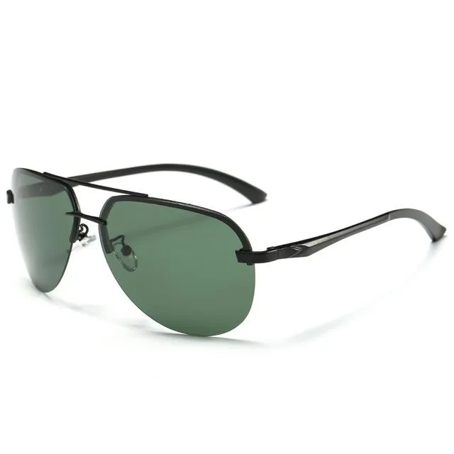 9 Colors Men's Polarized UV400 Protection Sunglasses with Metal Alloy Frame
