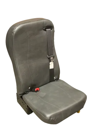 AbiliTrax 3PT Flip Seat in Gray Vinyl for use with Step N Lock Legs w/CRS