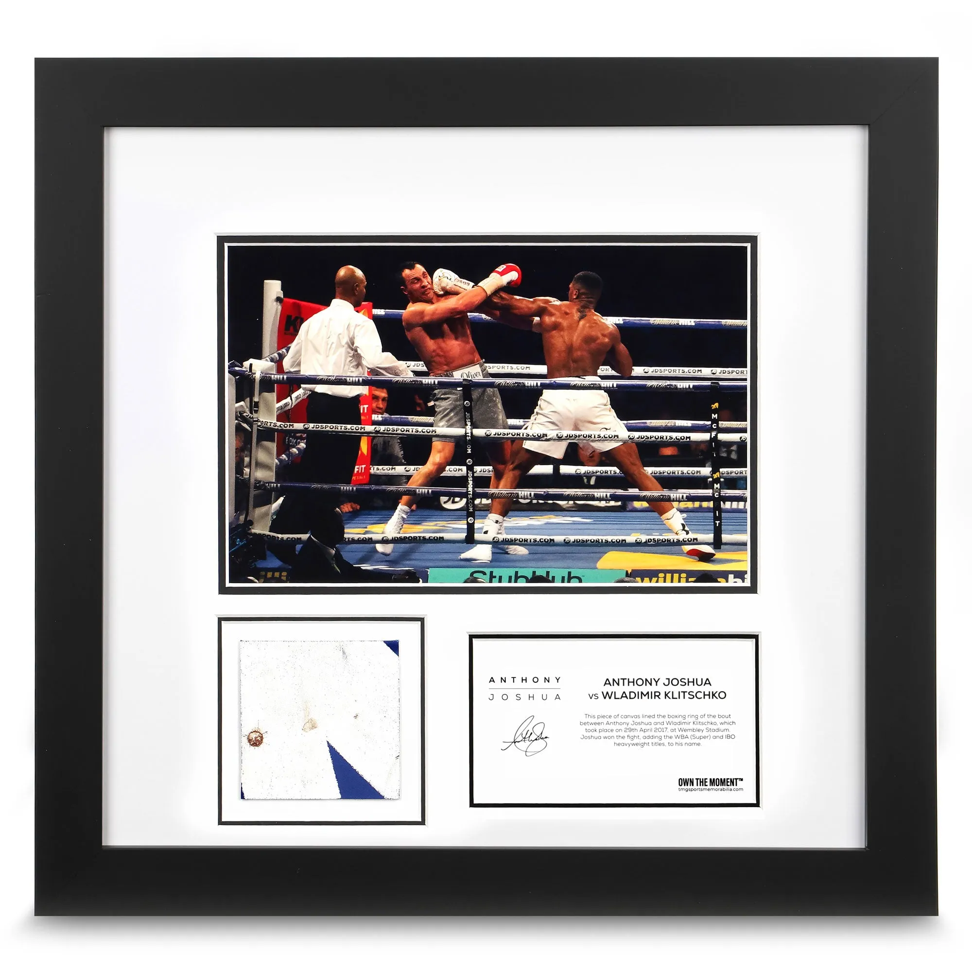 Anthony Joshua vs Wladimir Klitschko Fight Canvas & Photo  Jab