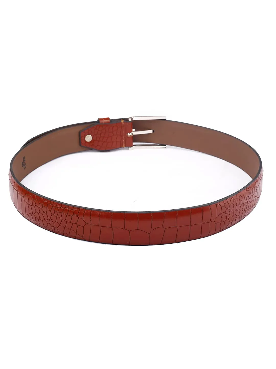 Bacca Bucci Men's Premium Leather Belt - 35mm Handcrafted Strap with Classic Imported Pin Buckle, Presented in Exclusive Wooden Gift Box
