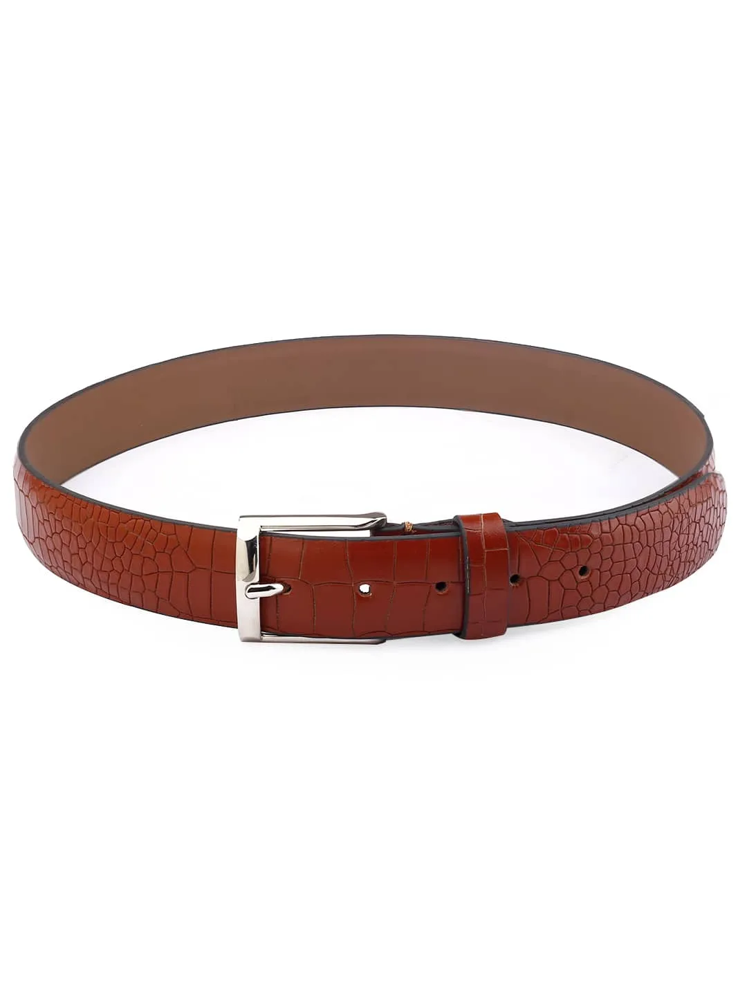 Bacca Bucci Men's Premium Leather Belt - 35mm Handcrafted Strap with Classic Imported Pin Buckle, Presented in Exclusive Wooden Gift Box