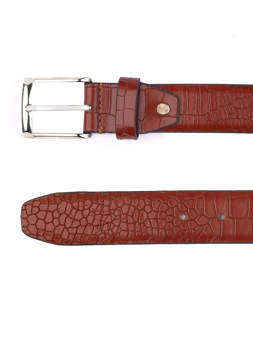 Bacca Bucci Men's Premium Leather Belt - 35mm Handcrafted Strap with Classic Imported Pin Buckle, Presented in Exclusive Wooden Gift Box