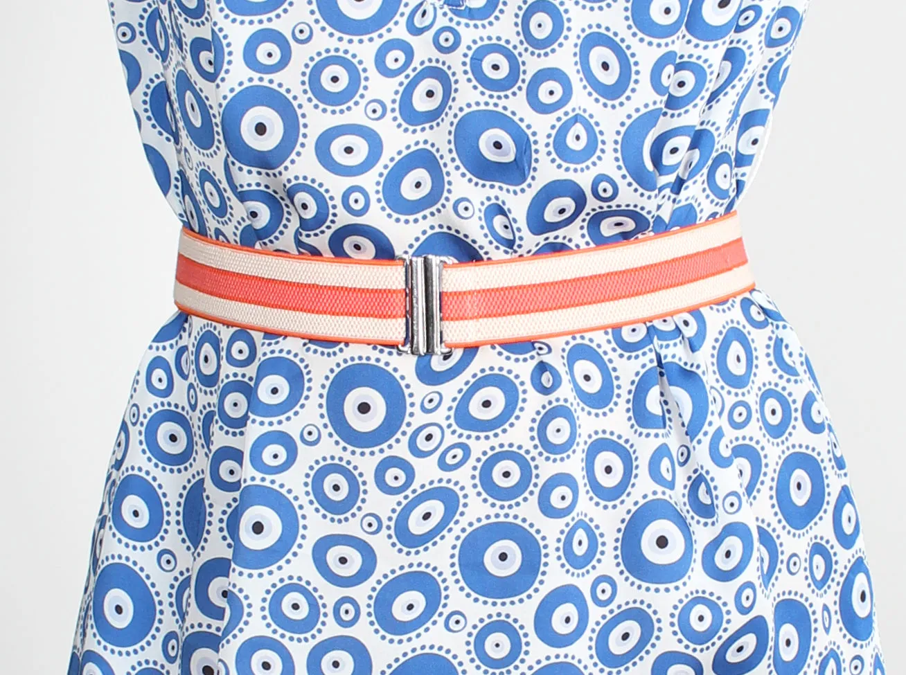 Bellerose Shiba orange mix elasticated belt