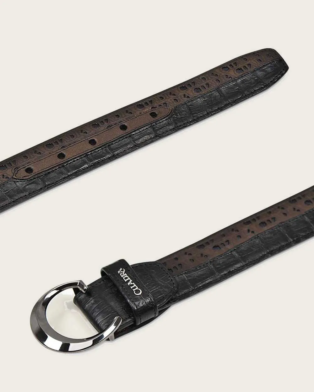 Belt bi-tone exotic