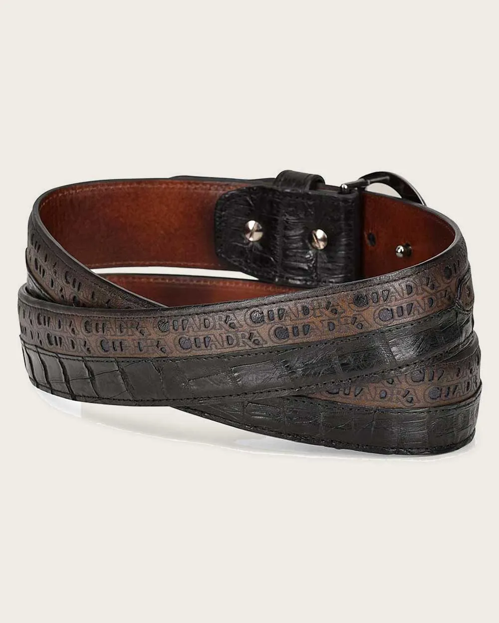 Belt bi-tone exotic