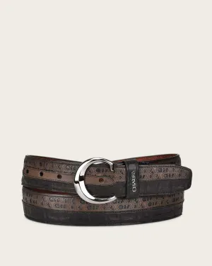 Belt bi-tone exotic
