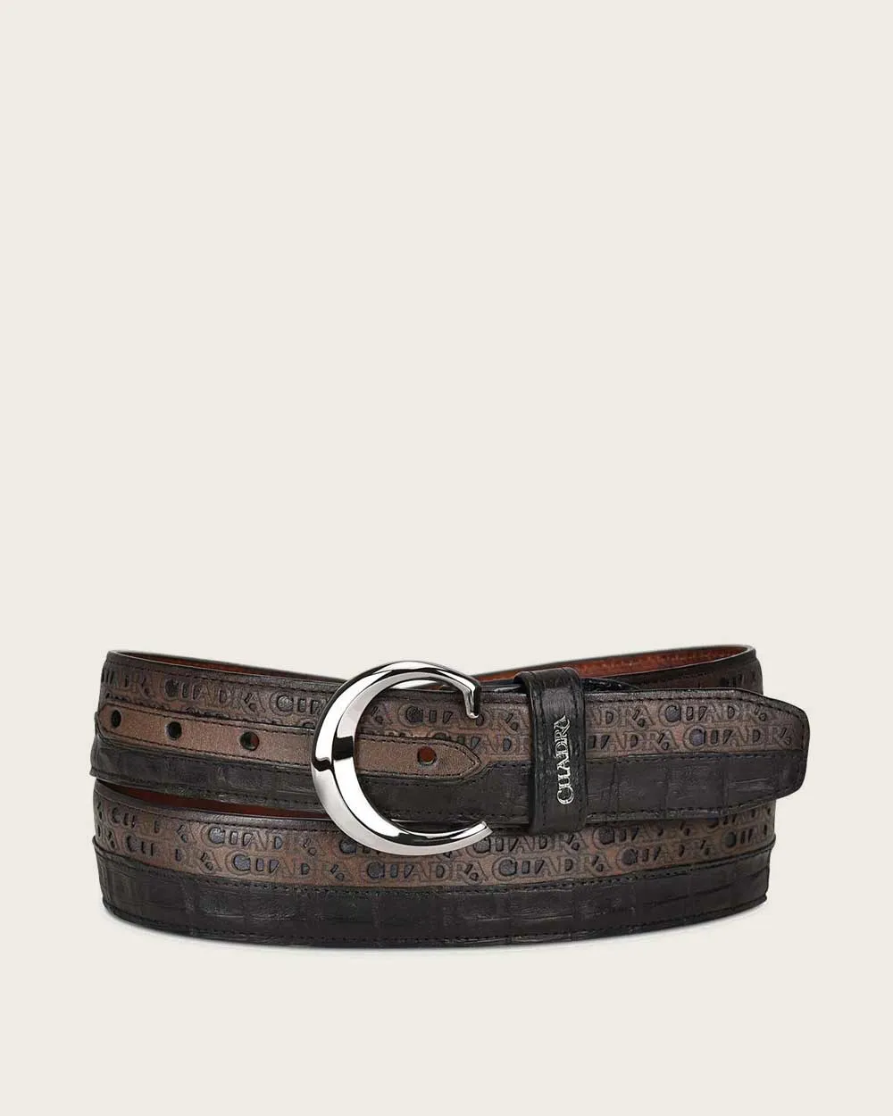 Belt bi-tone exotic