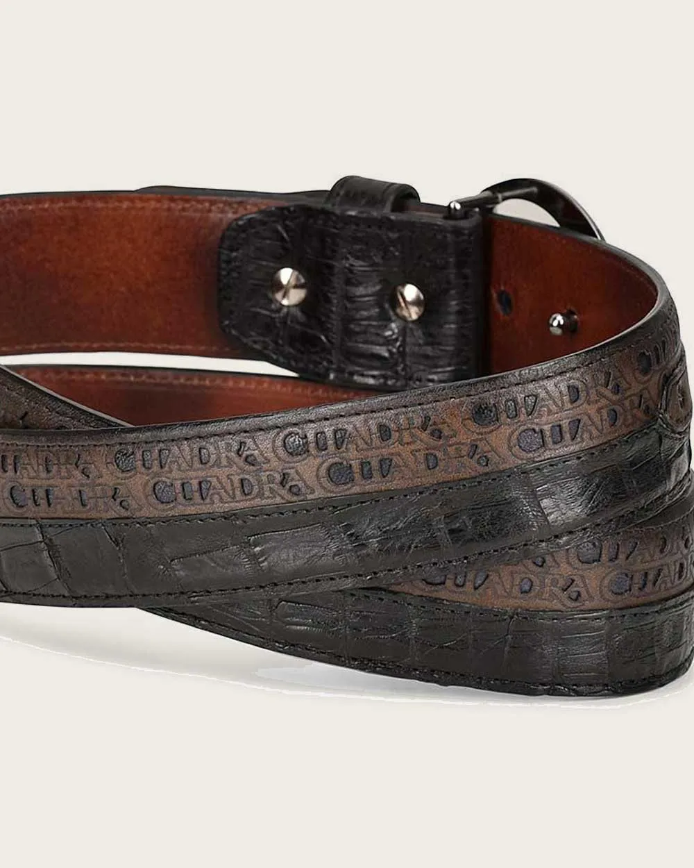 Belt bi-tone exotic