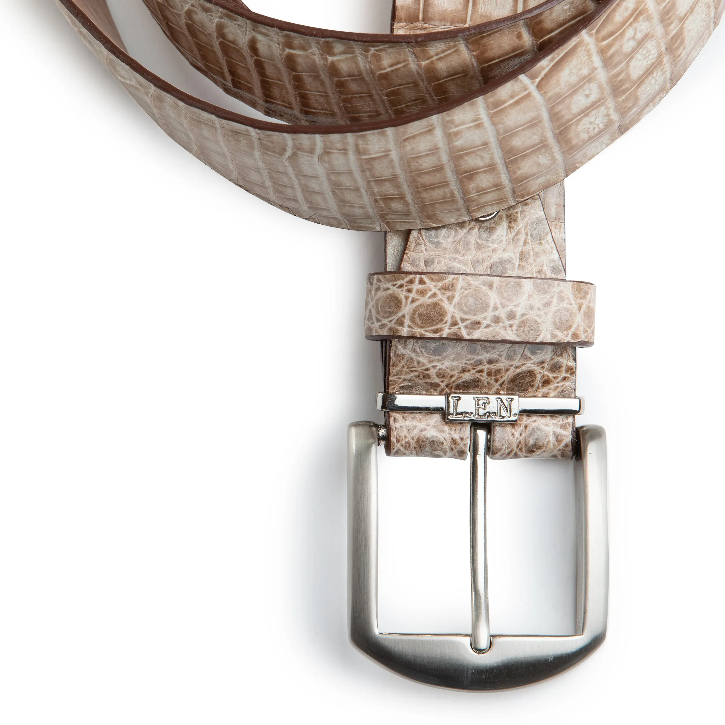 Caiman Crocodile Belt