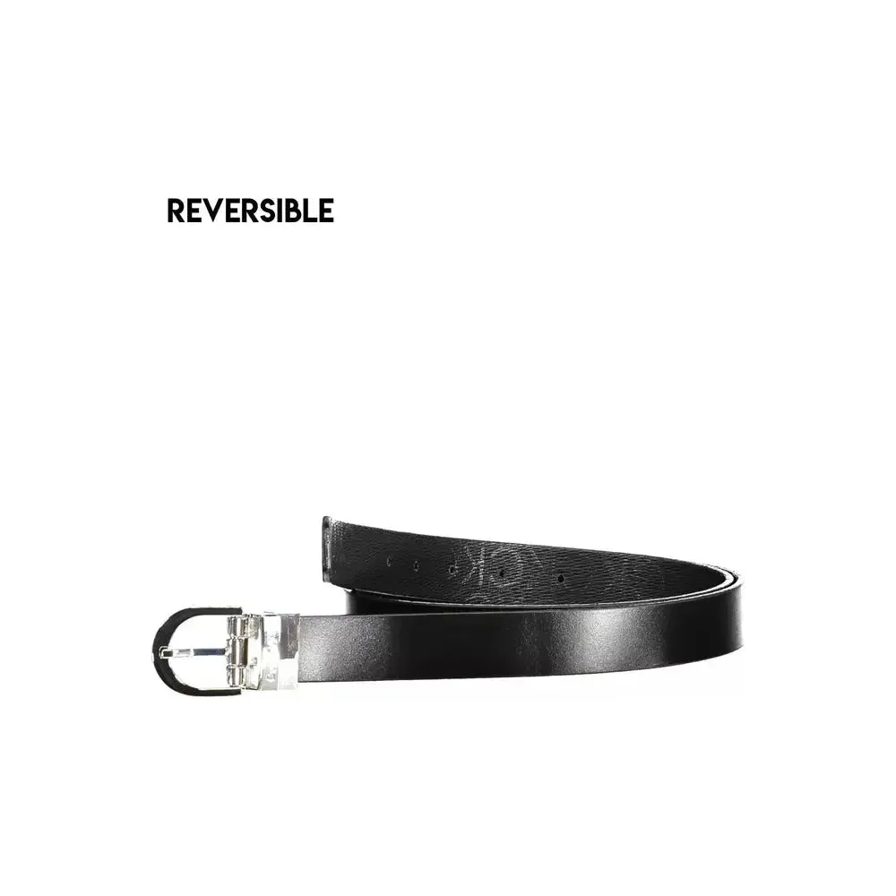 Calvin Klein Black Polyester Women Belt