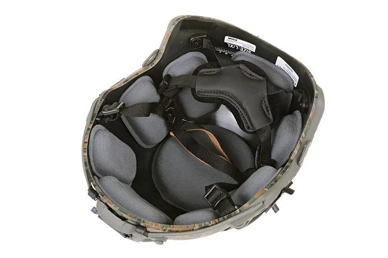 CFH Ballistic Helmet  - Digital Woodland (L/XL)