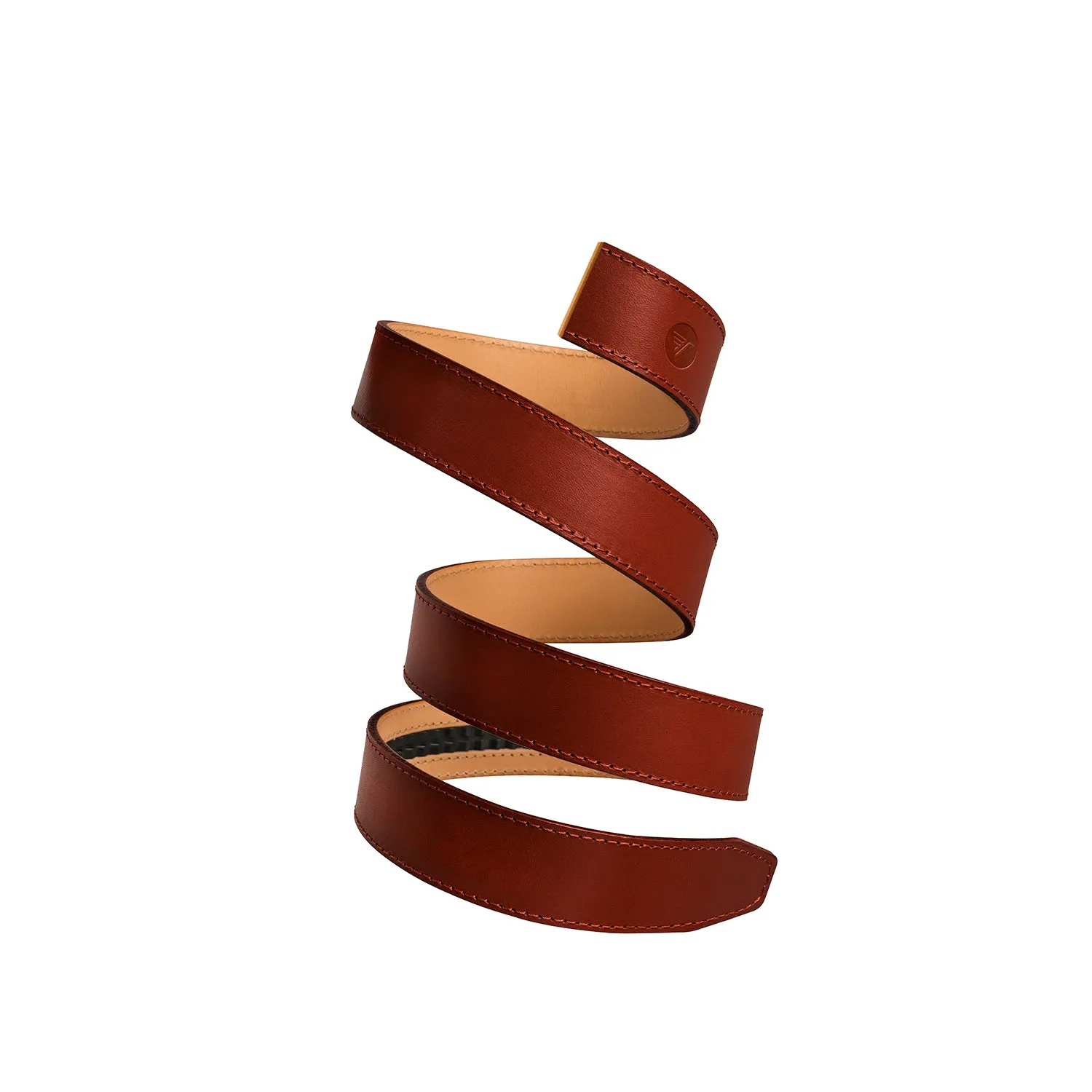 Cognac Brown Full-Grain Leather
