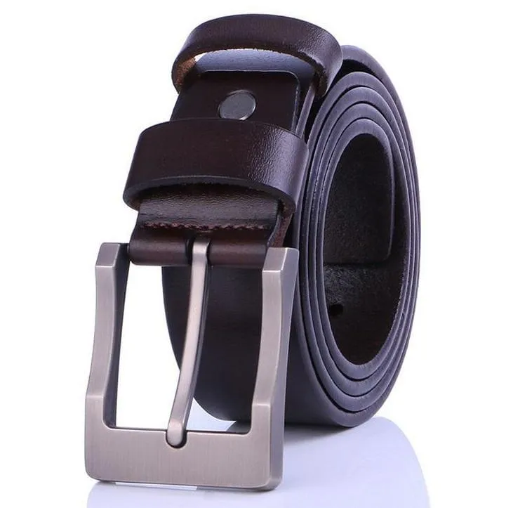 Cow Leather Black Belts ZK033