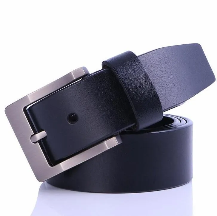 Cow Leather Black Belts ZK033