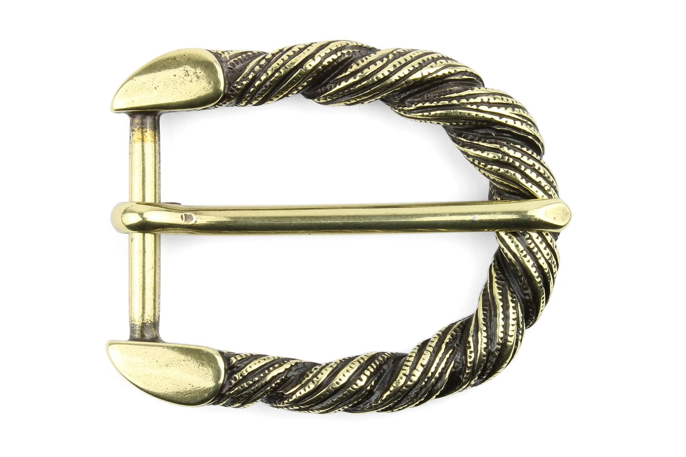 Curved Rope Prong Buckle 30mm
