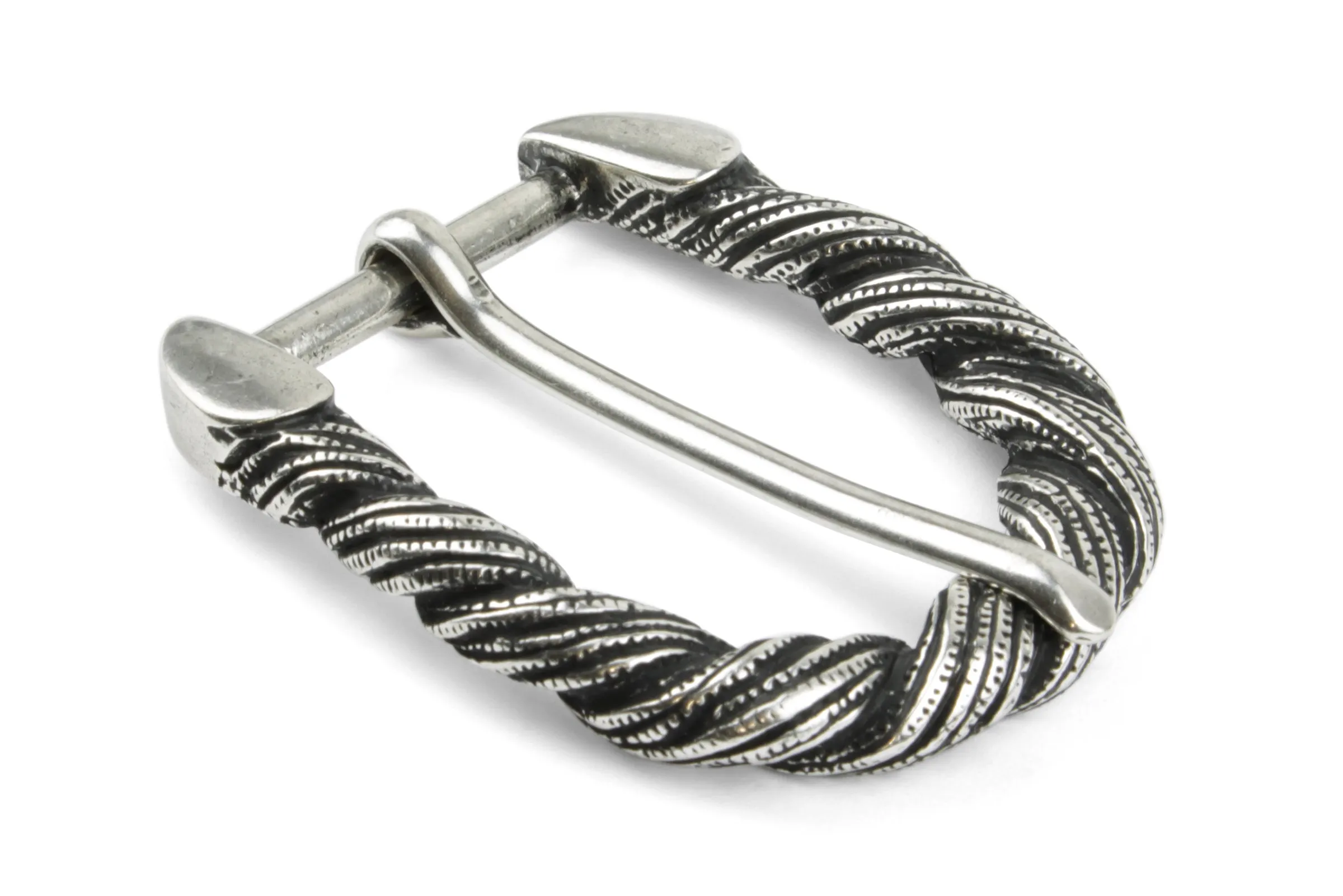 Curved Rope Prong Buckle 30mm
