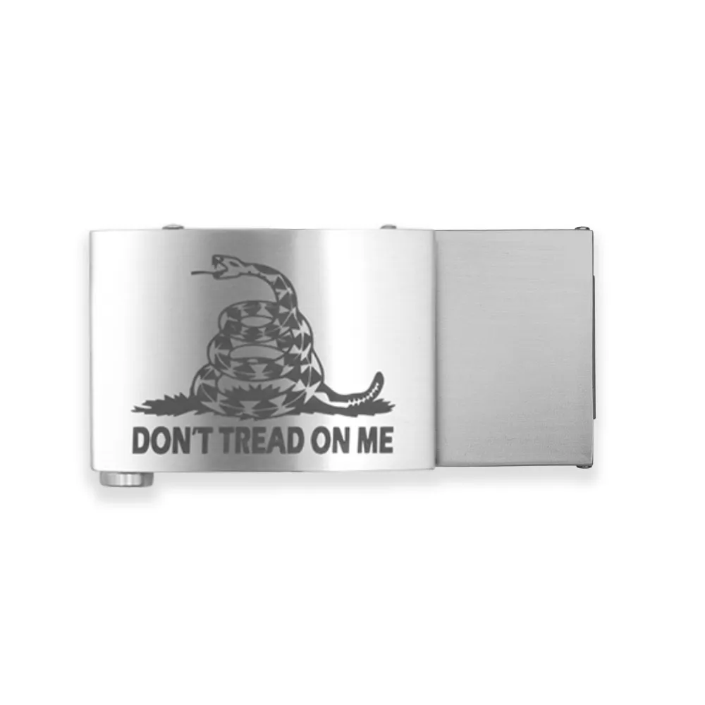 CUSTOM ENGRAVED X4 STAINLESS STEEL GUN BUCKLES 1.5" [BUCKLE ONLY]