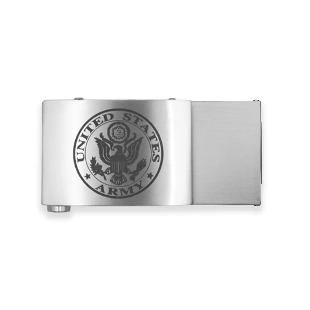 CUSTOM ENGRAVED X4 STAINLESS STEEL GUN BUCKLES 1.5" [BUCKLE ONLY]