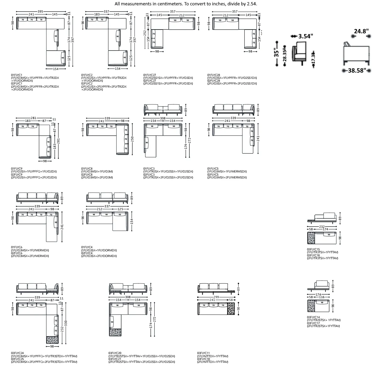 Flynn Sofa /Sectional