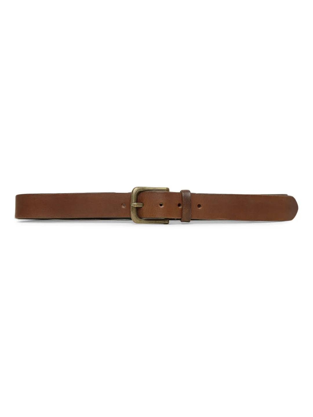 Genuine Brown Plain Mens Leather Belt By Art N Vintage