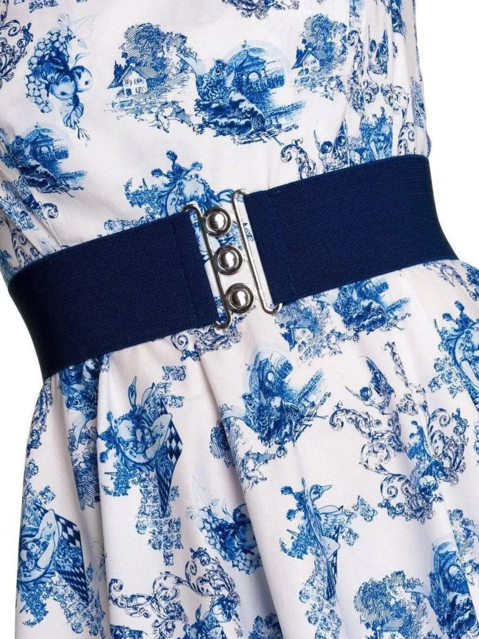 HELL BUNNY RETRO  BELT (VARIOUS COLOURS)