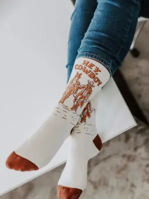 Hey Cowboy Socks