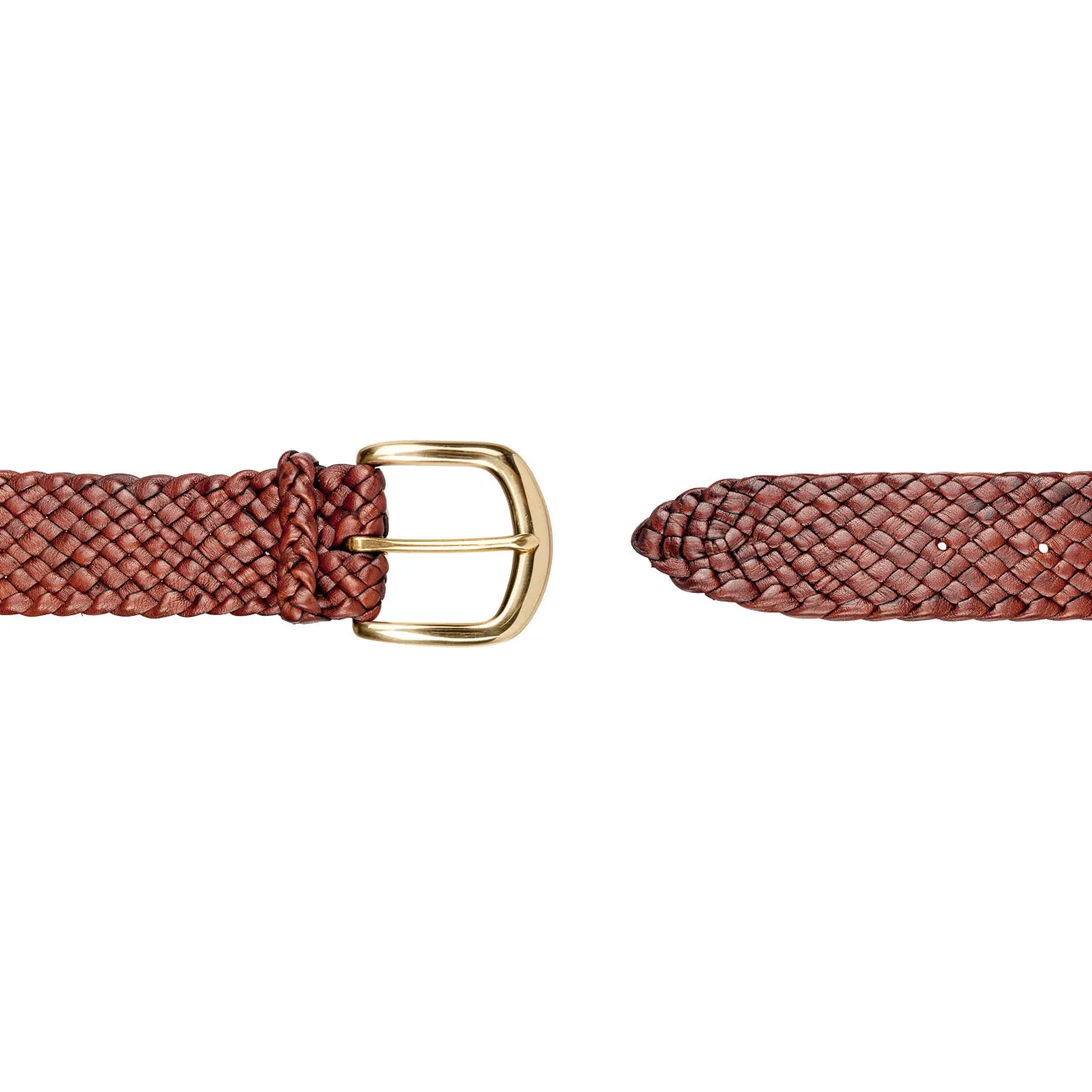 Jumbuck Kangaroo Plaited Belt (38mm Wide)