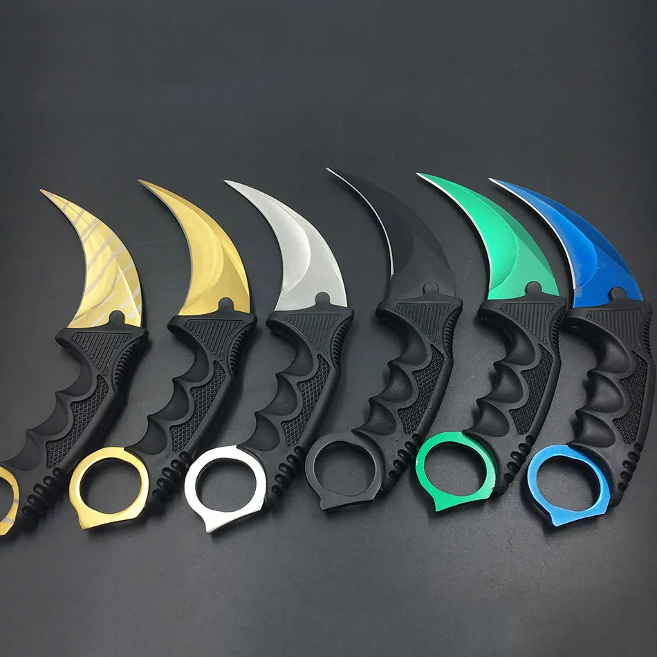 Karambit Fixed Blade Talon Prop Blunt Knife