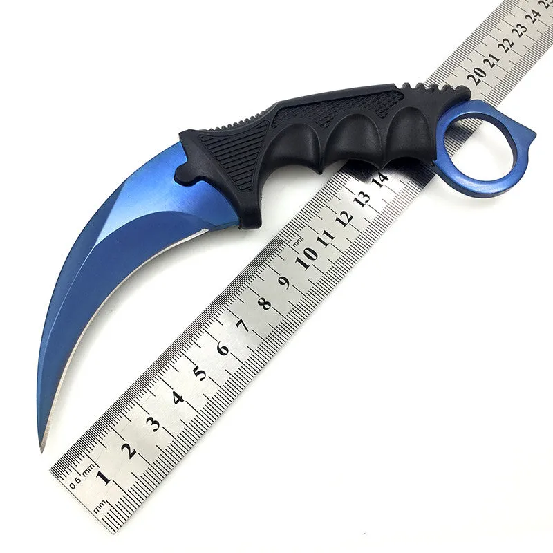 Karambit Fixed Blade Talon Prop Blunt Knife