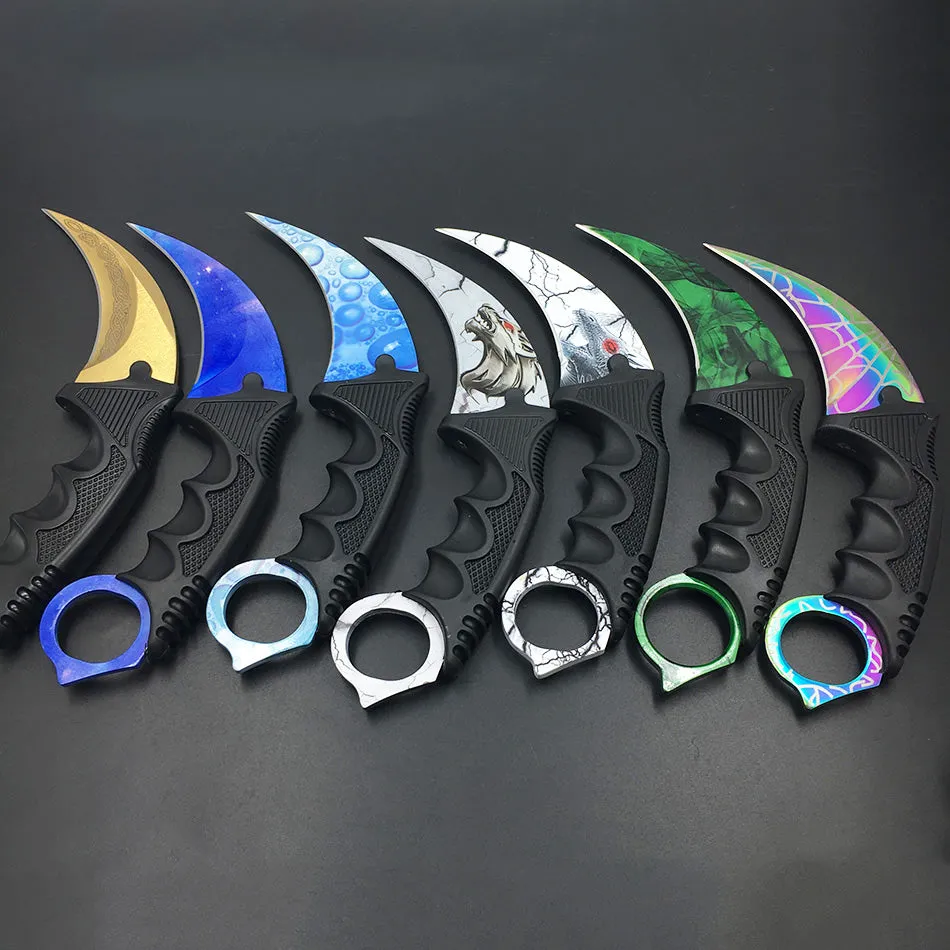 Karambit Fixed Blade Talon Prop Blunt Knife