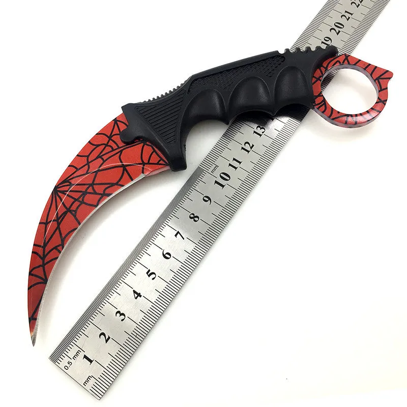 Karambit Fixed Blade Talon Prop Blunt Knife