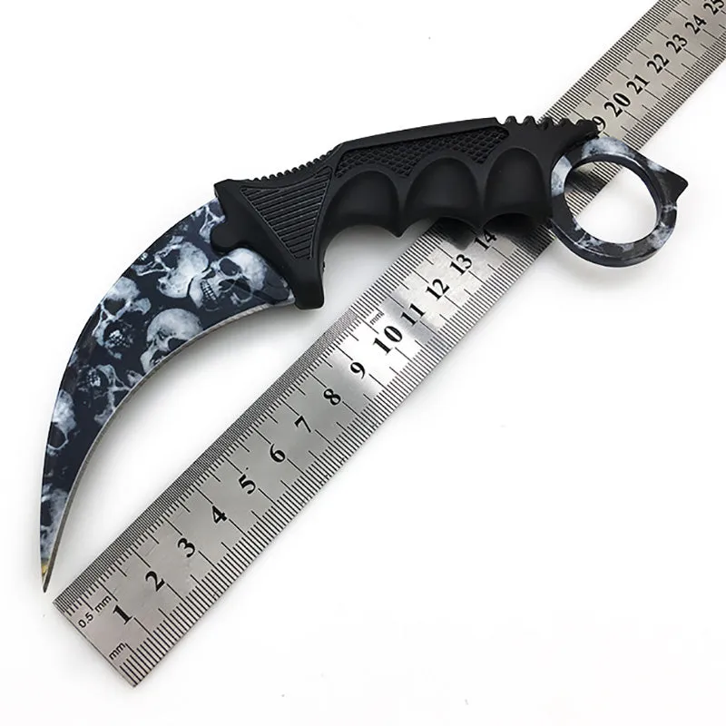 Karambit Fixed Blade Talon Prop Blunt Knife