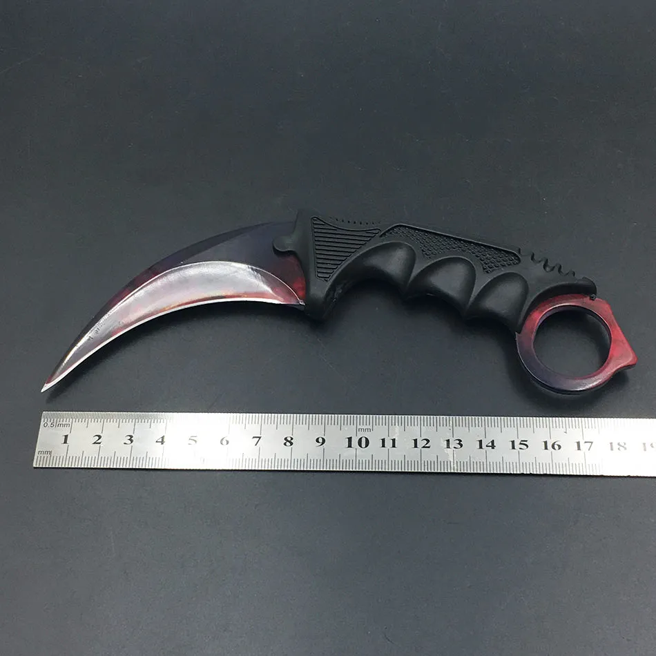 Karambit Fixed Blade Talon Prop Blunt Knife