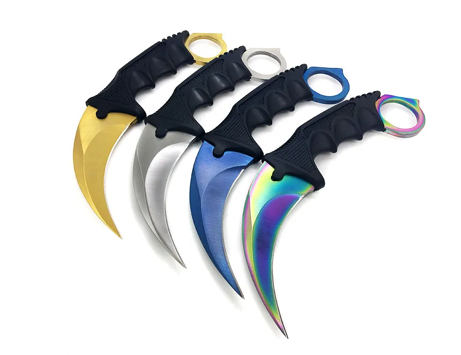 Karambit Fixed Blade Talon Prop Blunt Knife
