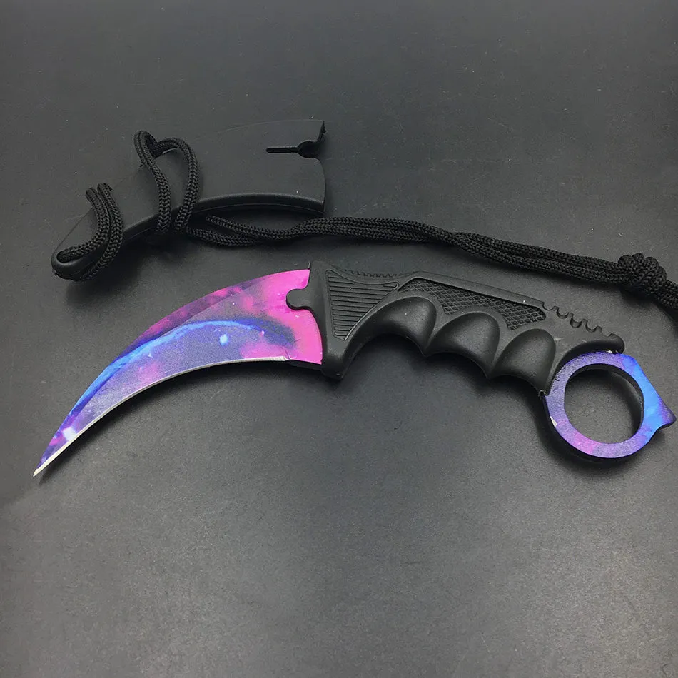 Karambit Fixed Blade Talon Prop Blunt Knife