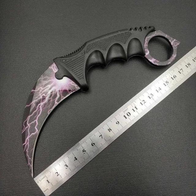 Karambit Fixed Blade Talon Prop Blunt Knife