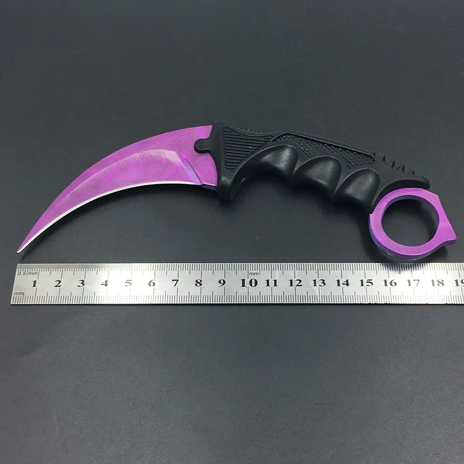 Karambit Fixed Blade Talon Prop Blunt Knife