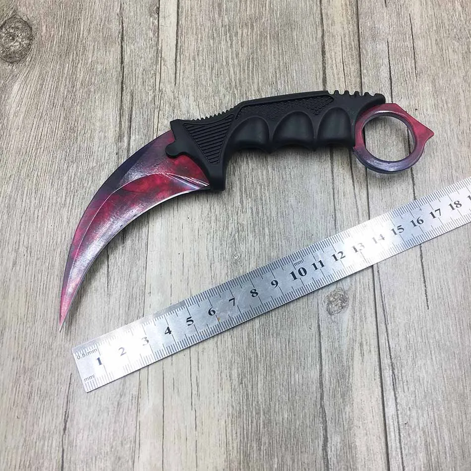 Karambit Fixed Blade Talon Prop Blunt Knife