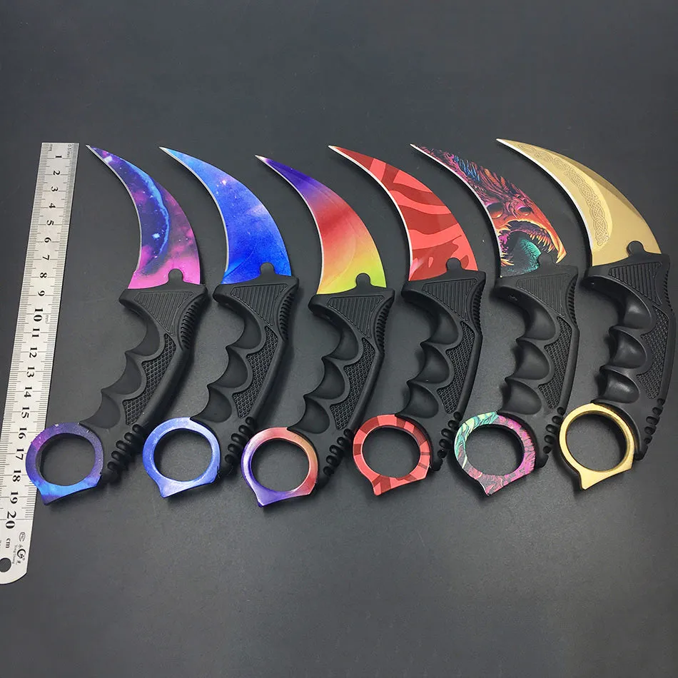 Karambit Fixed Blade Talon Prop Blunt Knife