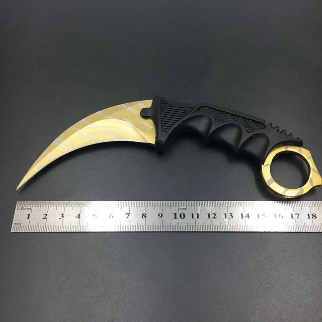 Karambit Fixed Blade Talon Prop Blunt Knife