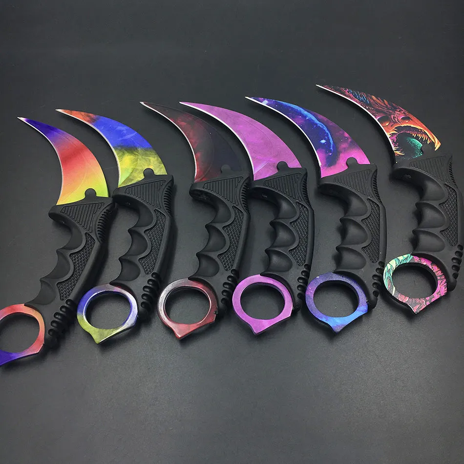 Karambit Fixed Blade Talon Prop Blunt Knife