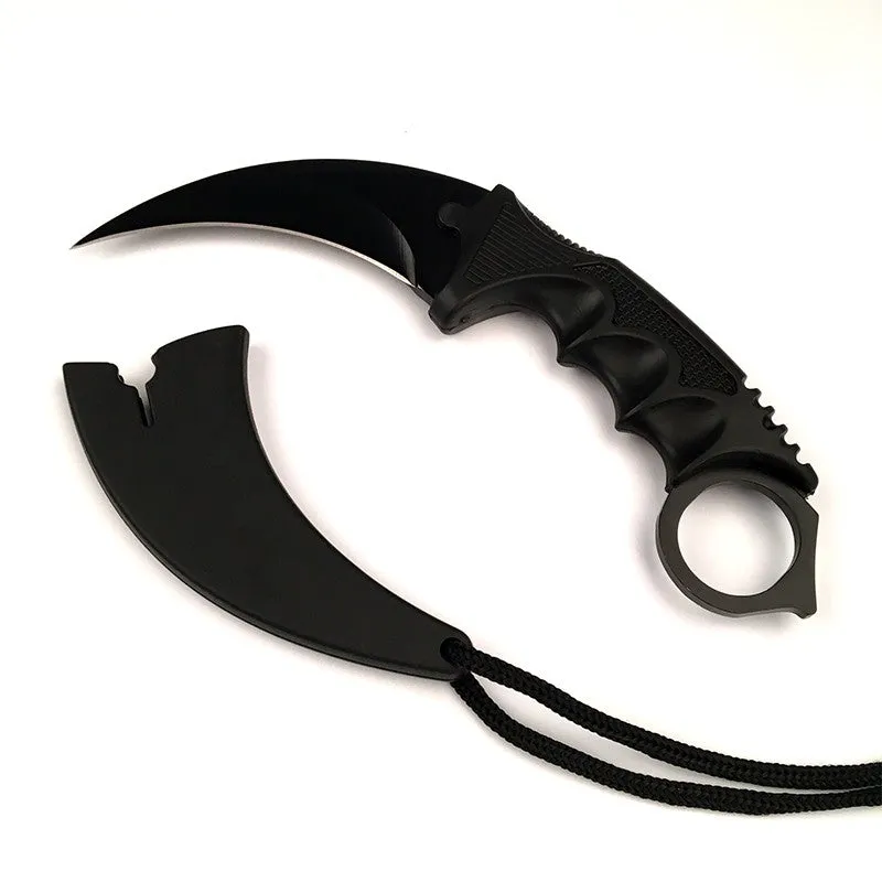 Karambit Fixed Blade Talon Prop Blunt Knife