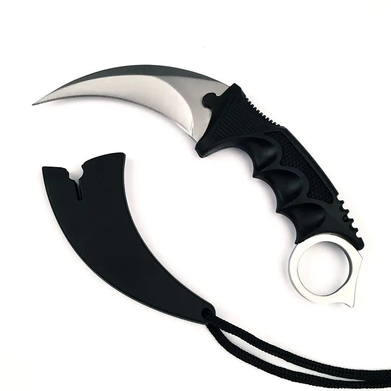 Karambit Fixed Blade Talon Prop Blunt Knife