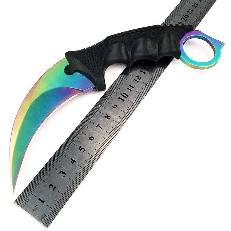 Karambit Fixed Blade Talon Prop Blunt Knife