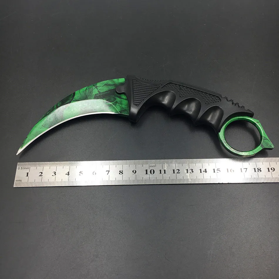 Karambit Fixed Blade Talon Prop Blunt Knife