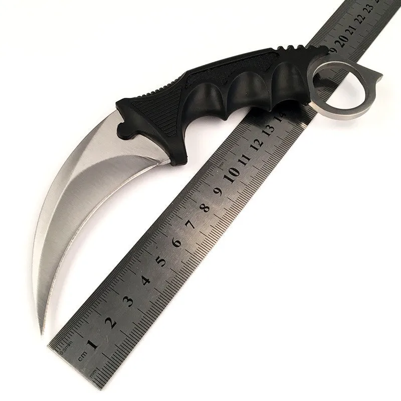 Karambit Fixed Blade Talon Prop Blunt Knife