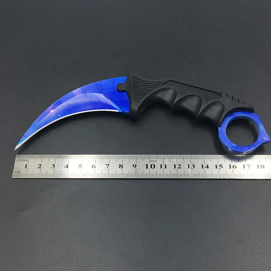 Karambit Fixed Blade Talon Prop Blunt Knife